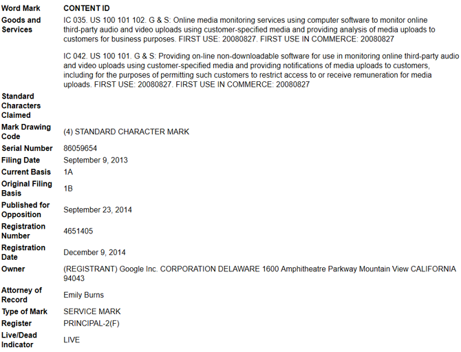 uspto-contentid