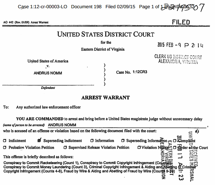 arrestwarrant