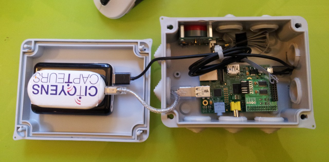 Gasser : capteur qualité de l'air basé sur Raspberry PI