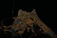 Kuwait City at night