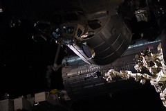 ISS experience at night