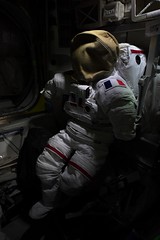 Spacesuit resting