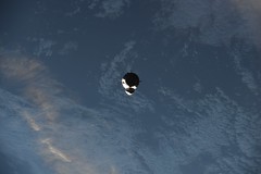 Dragon seen from the Space Station