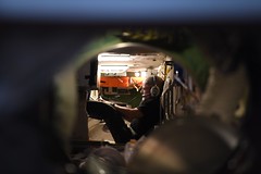 Mark at work for spacewalk