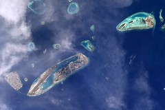 Maldives sticking out