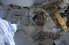 Shane during our spacewalk