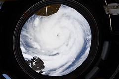 Hurricane Ida through the hatch