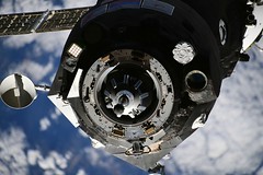 Soyuz MS-19 close-up