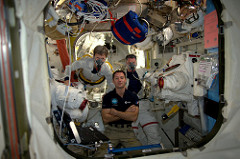 Spacewalk preparation
