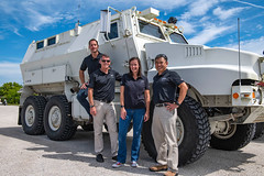 Armoured vehicle portrait