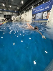 Spacewalk swimming