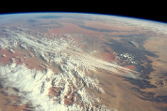 Clouds over the Sahara