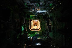 Night time on ISS
