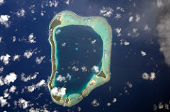 Atoll in French Polynesia