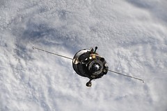Departing Soyuz