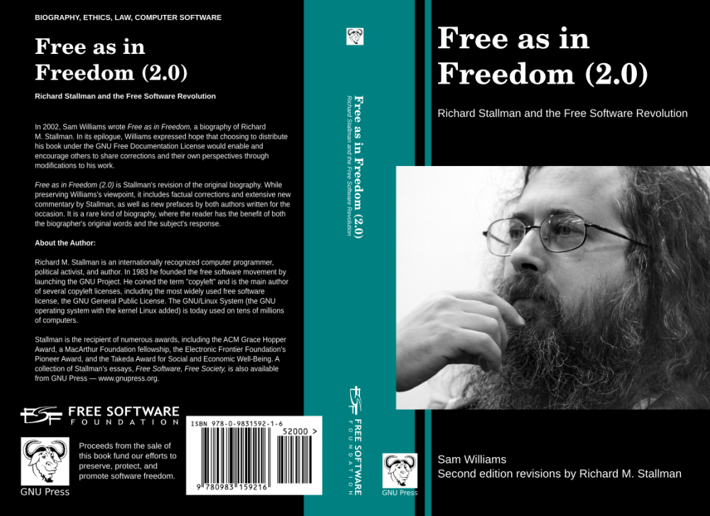 free as in freedom book cover
