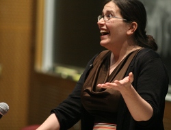Karen Sandler speaking at LibrePlanet 2014