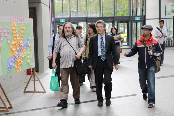Richard Stallman in Hsinchu City