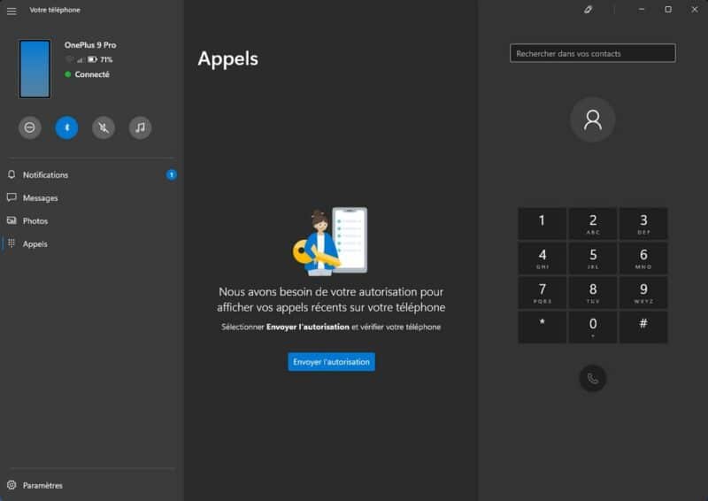 Windows 11 Votre téléphone