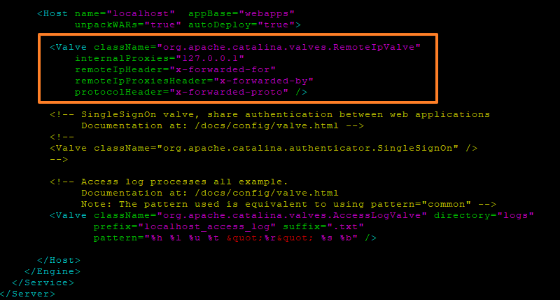 Tomcat9 reverse proxy local Apache Guacamole