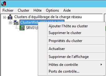 Ajouter un hôte au cluster