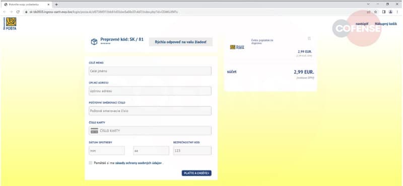 Phishing LinkedIn SmartLinks - Page