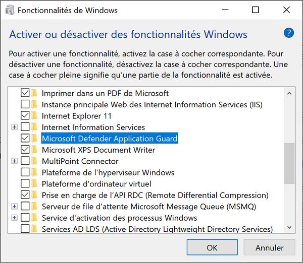 Microsoft Defender Application Guard
