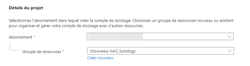 Microsoft Azure - Créer un groupe de ressources