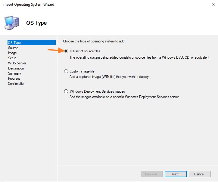 MDT avec Windows Server 2022 - Importer image Windows 11 - Etape 2