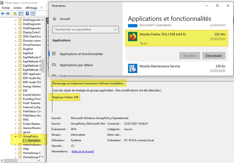 déployer un logiciel