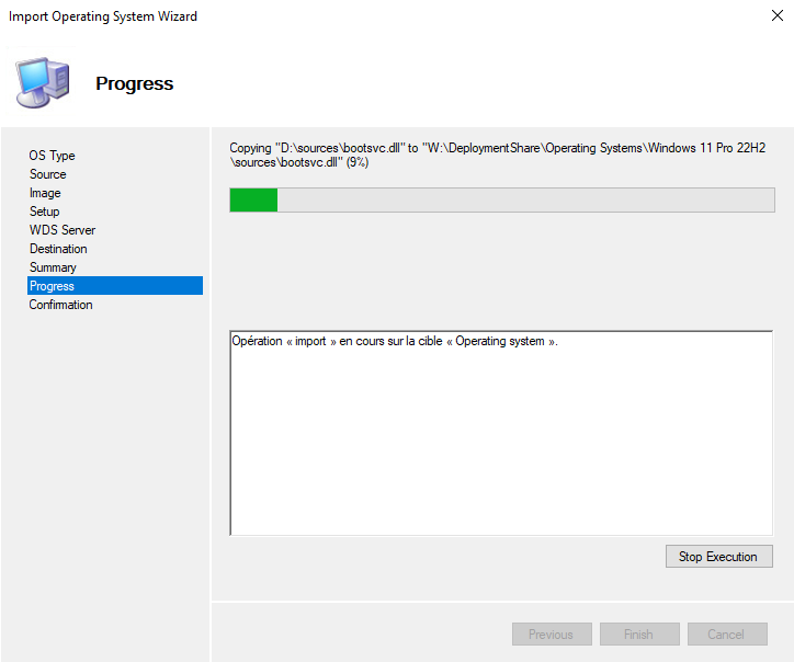 MDT avec Windows Server 2022 - Importer image Windows 11 - Etape 5