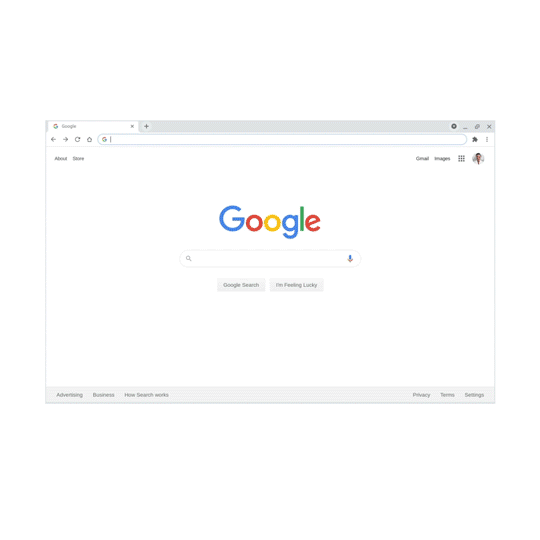 Chrome Actions in the search bar