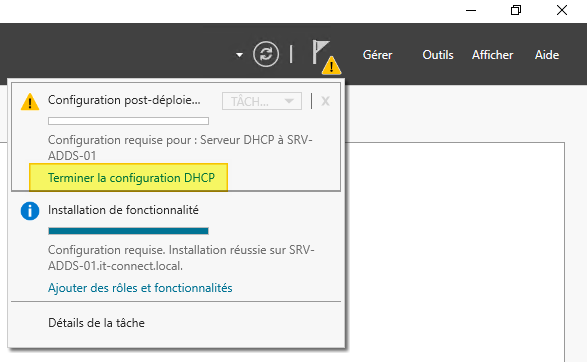 Serveur DHCP Windows Server