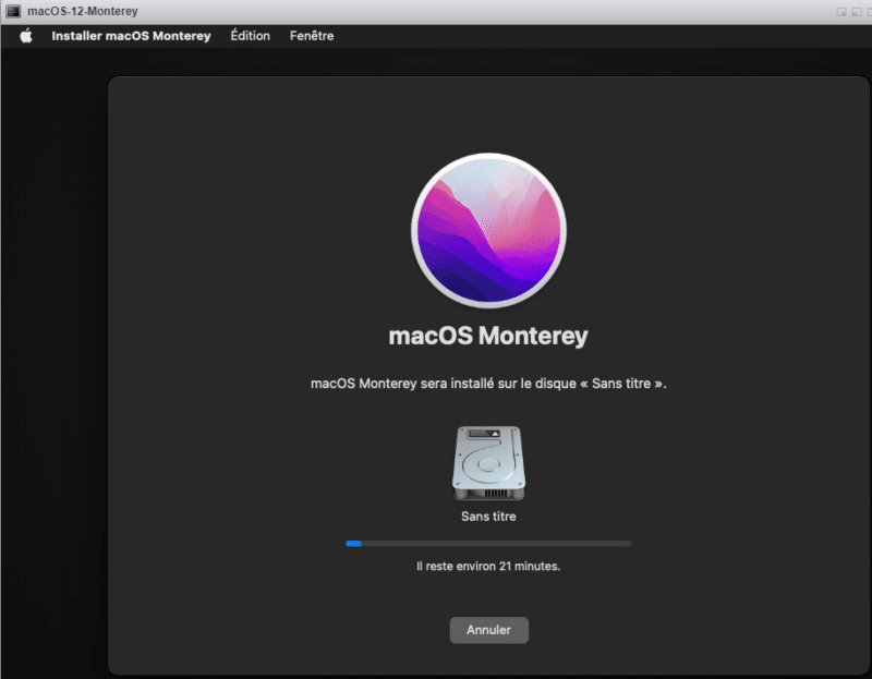 Installer macOS 12 Monterey sur VMware ESXi 7
