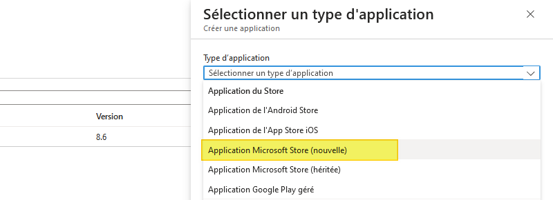 Intune - Déployer applications du Microsoft Store (new)