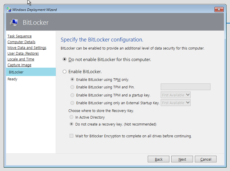 Déployer Windows 11 22H2 avec MDT - VM - Etape 7