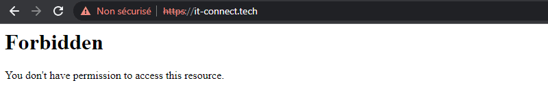 Apache2 blocage geoIP