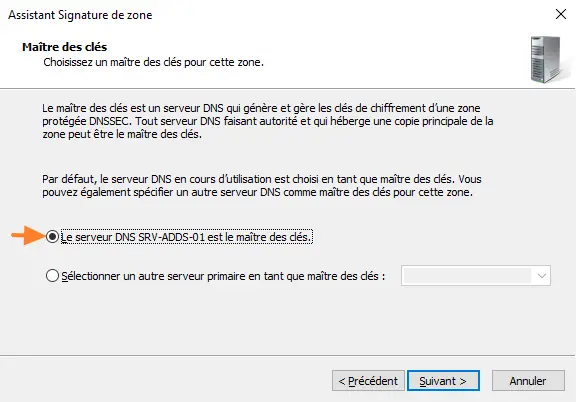 Windows Server 2022 - AD DNSSEC - Signer une zone - Etape 4