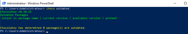 choco outdated