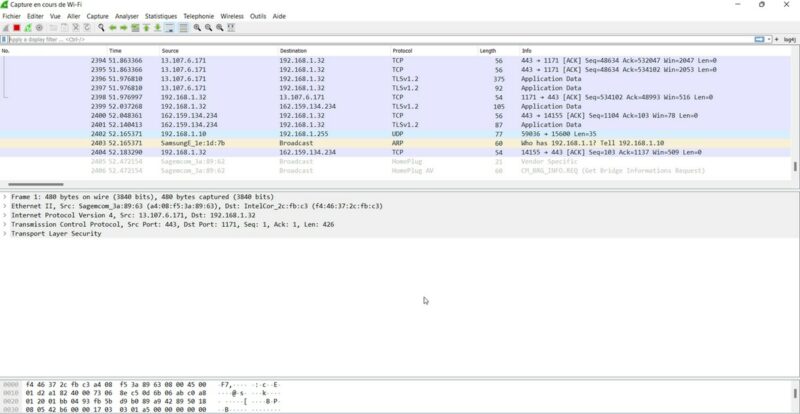 Installer Wireshark Windows