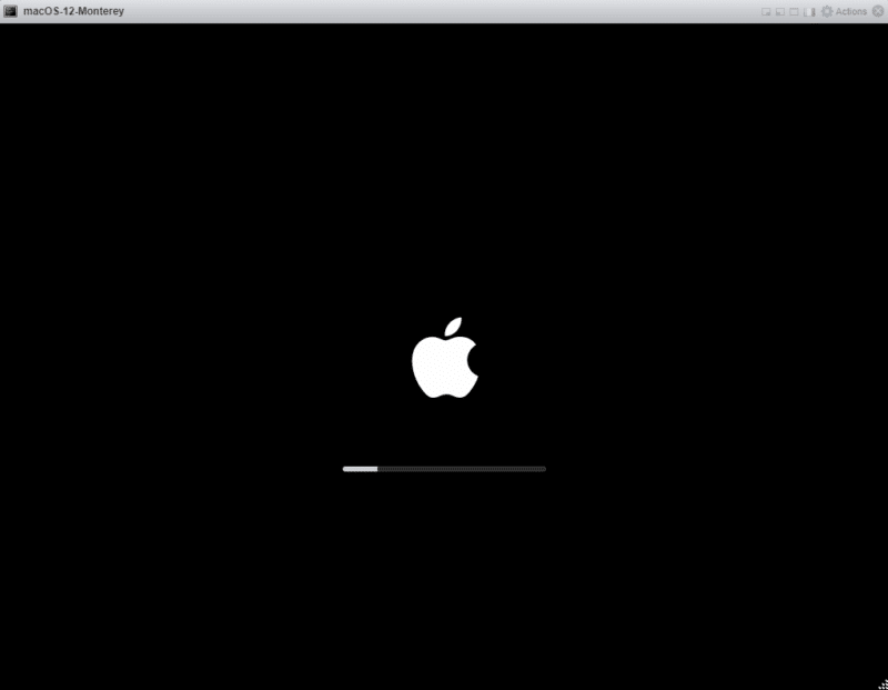 macOS 12 ESXi