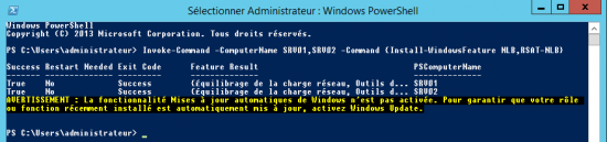 Installer NLB PowerShell