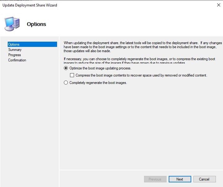 MDT avec Windows Server 2022 - Générer LiteTouch - Etape 2