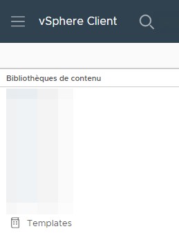 Packer - vSphere Client - Templates