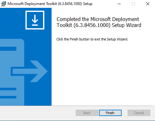 Windows Server 2022 - Installer MDT 6.3.8456 - Etape 3