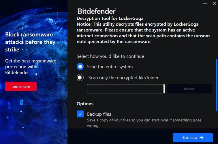 Bitdefender - Ransomware LockerGoga