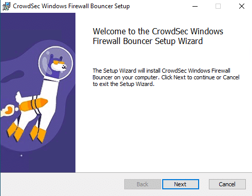Windows CrowdSec Firewall Bouncer