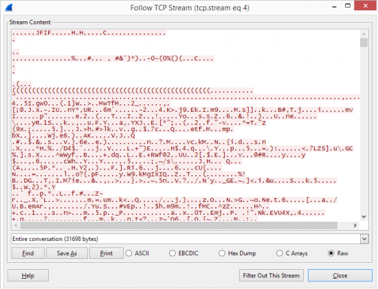 reconstruire fichier pcap wireshark