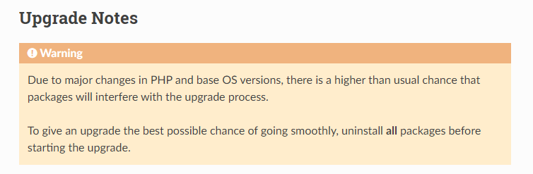 Pfsense 2.7.0 - Upgrades notes