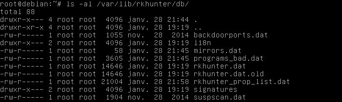 Fichiers de base de données .dat utilisés par RKhunter rkhunter-linux-securisation-01